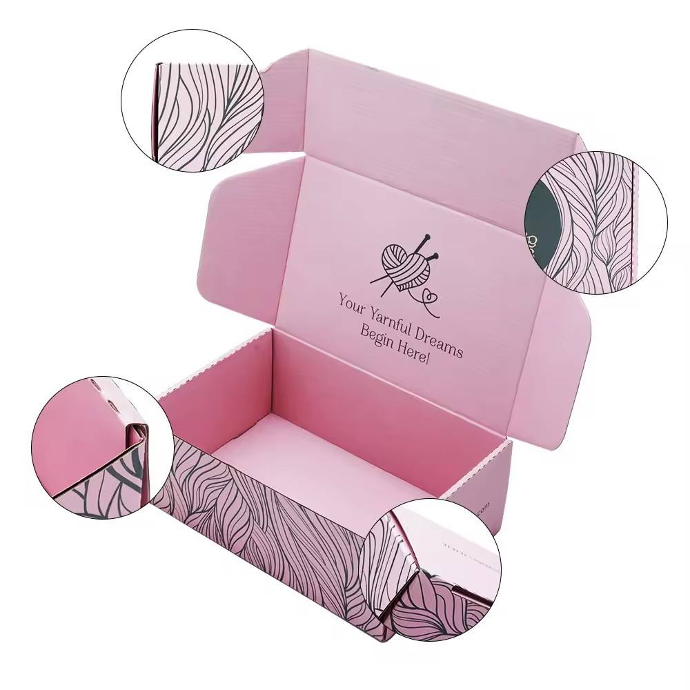 cosmetics packaging glossy lamination paper cardboard mailer box wig custom logo printing packaging box wholesale cosmetics packaging glossy lamination paper cardboard mailer box wig custom logo printing packaging box wholesale